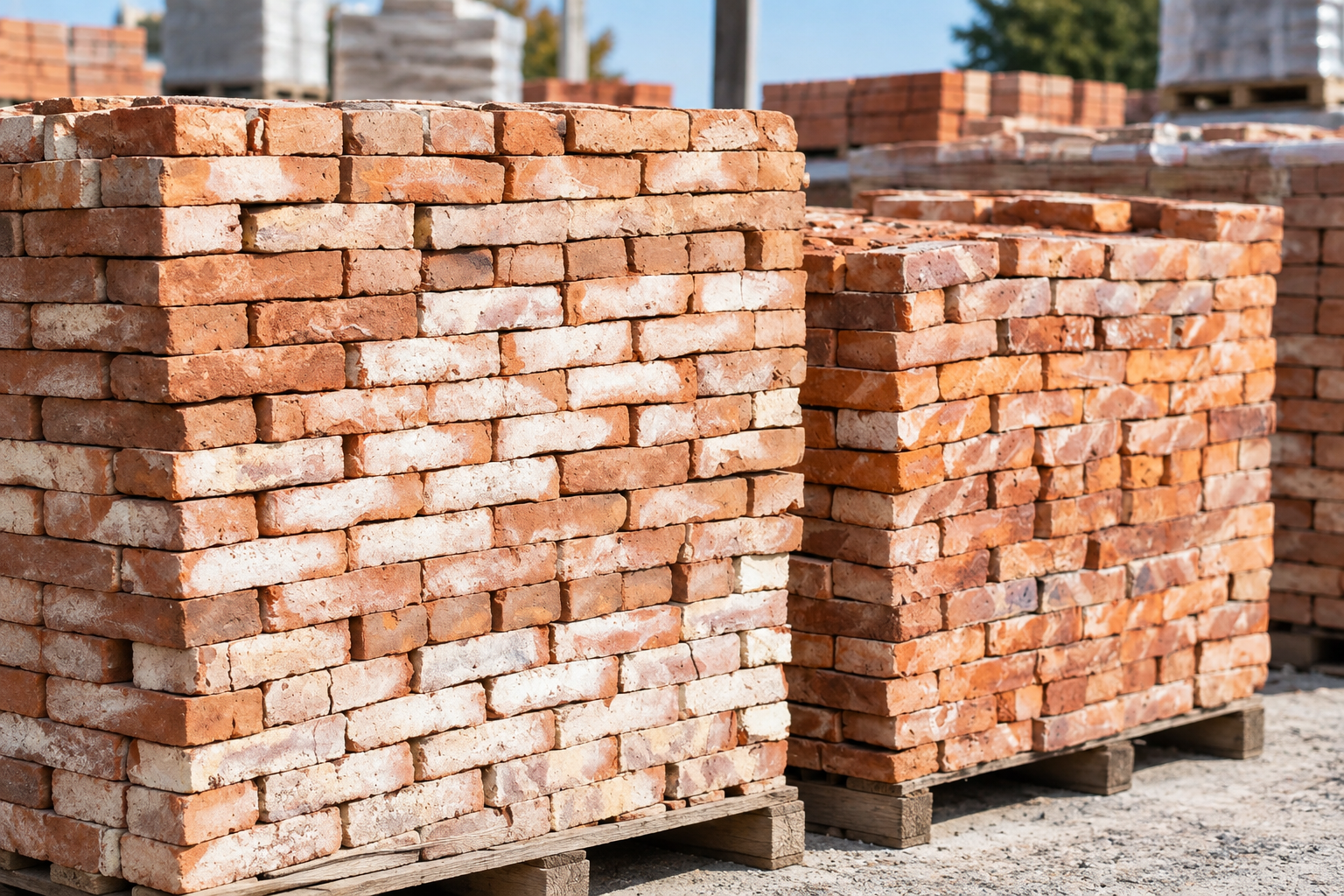 Ladrillos comunes para construcción